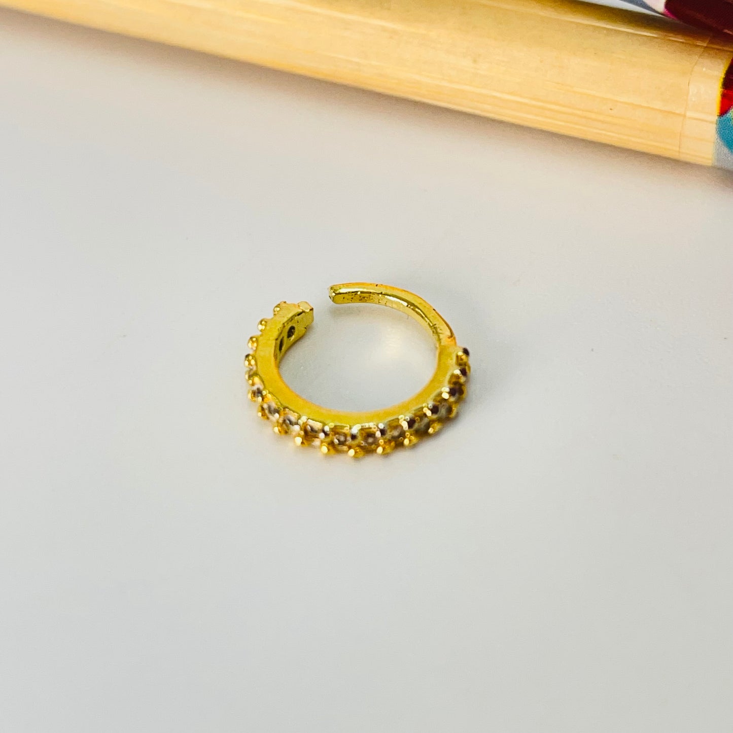 Joyas por Mayor Joyas Bañadas en Plata por Mayor Insumos para Joyas XO505 Cuff Circones Ancho 2 mm Aro Baño Oro Aro Baño Oro