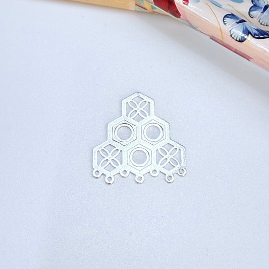 FP109 22x23 mm Figura Baño Plata