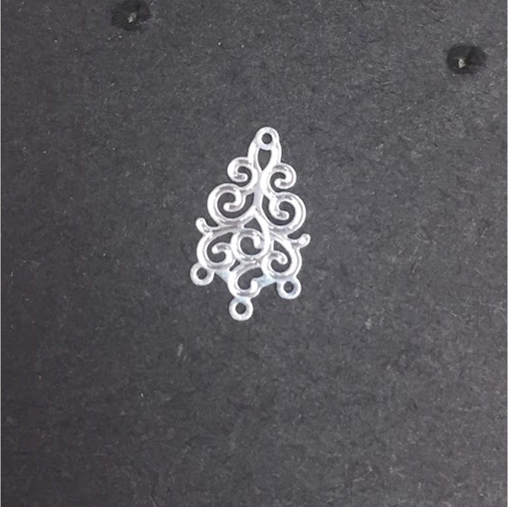 FP119 20x11 mm Figura Baño Plata