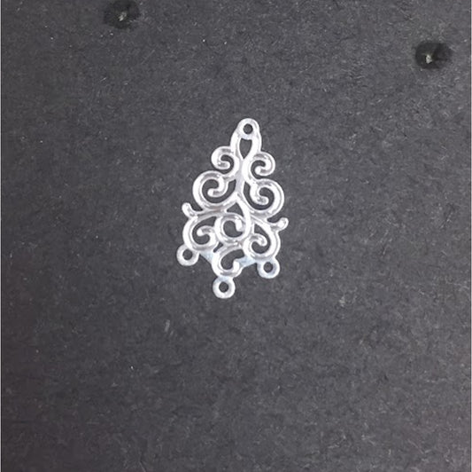 FP119 20x11 mm Figura Baño Plata