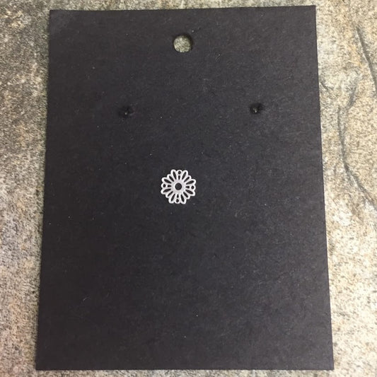 FP107 Figura o Conector Calado Flor 10 mm Figura Baño Plata