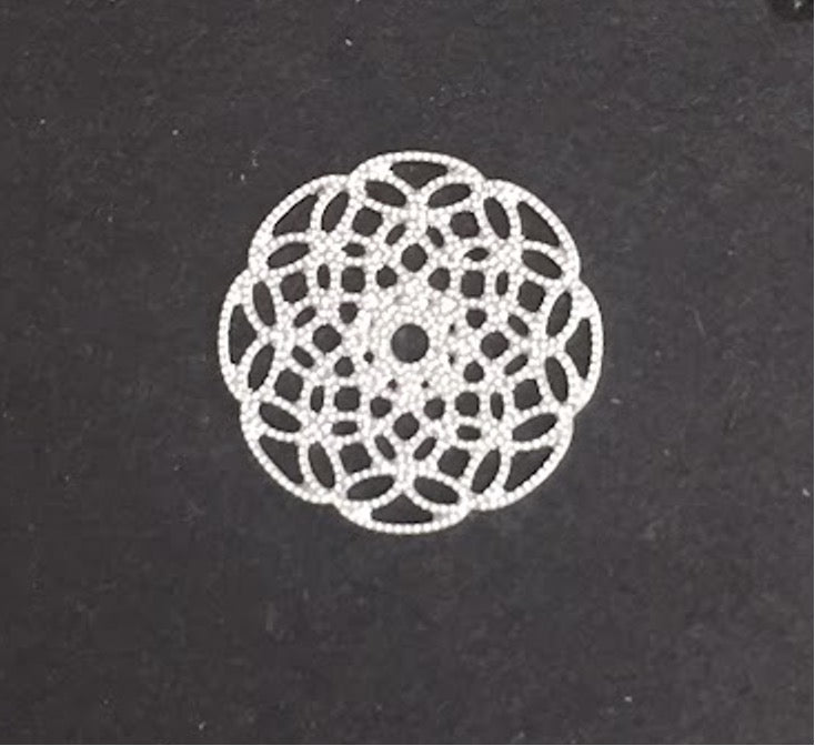 FP102 20 mm Figura Baño Plata