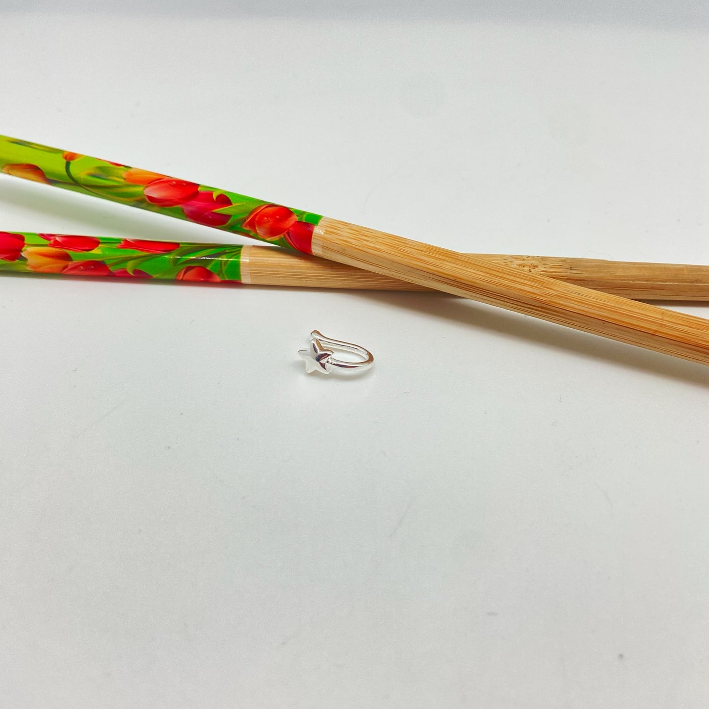 XP320 Cuff Estrella 7 mm Aro Baño Plata