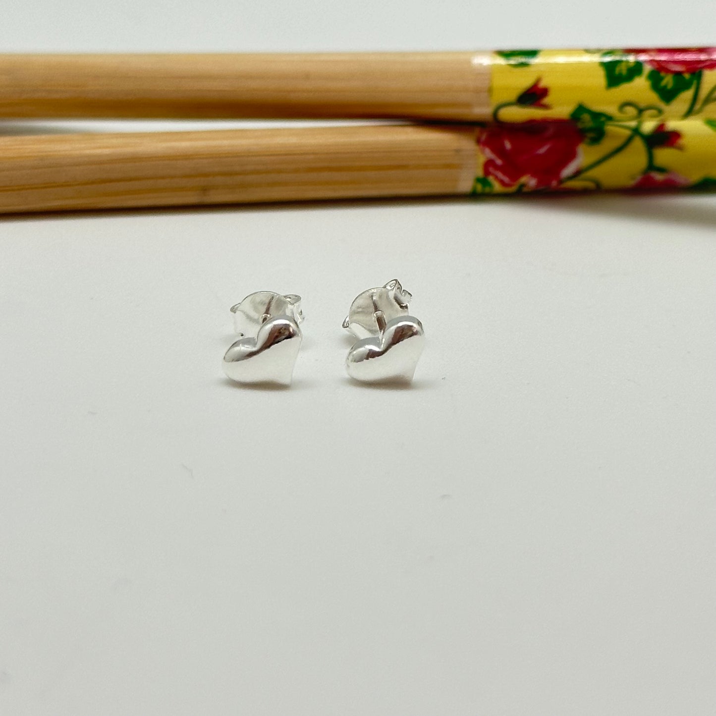 XP336 Aro Corazón liso 5 x 7 mm Aro Baño Plata