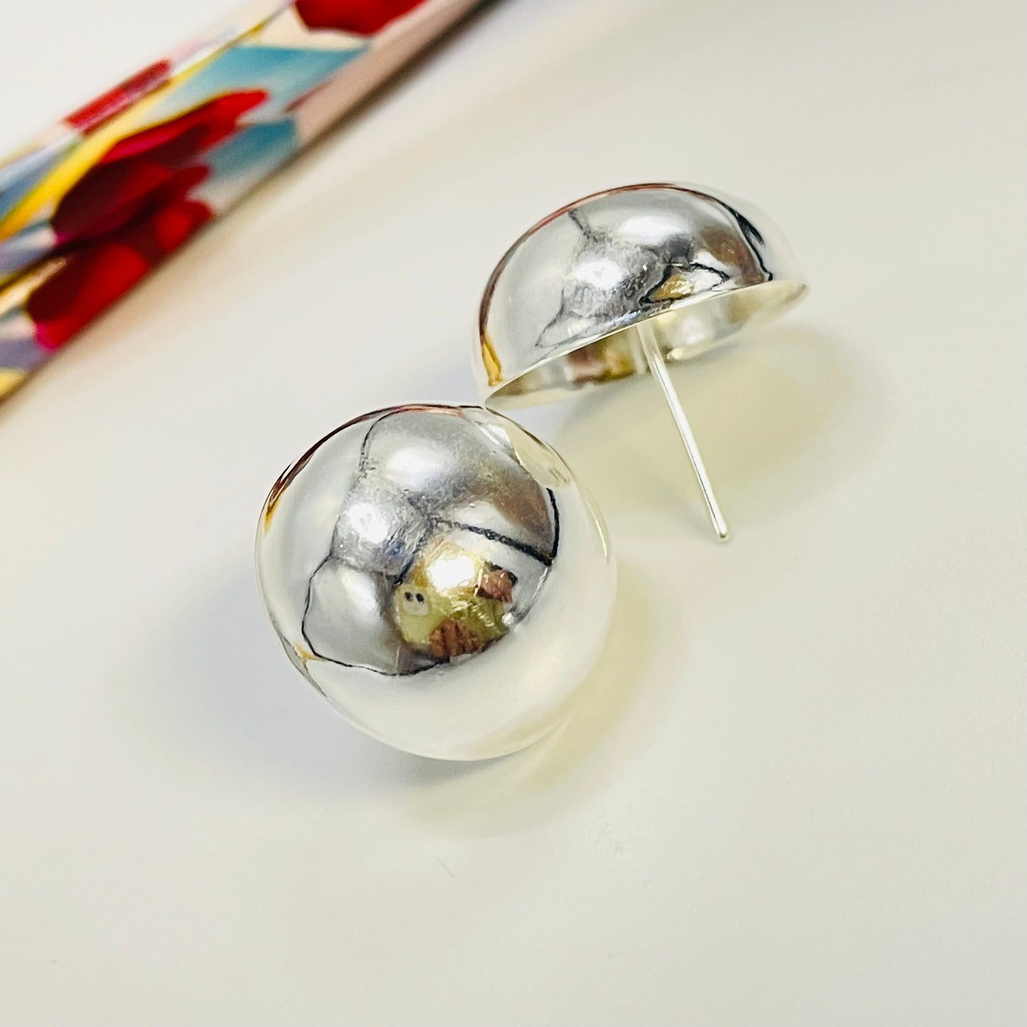 XP371 Aro Media Bola 19 mm Aro Baño Plata