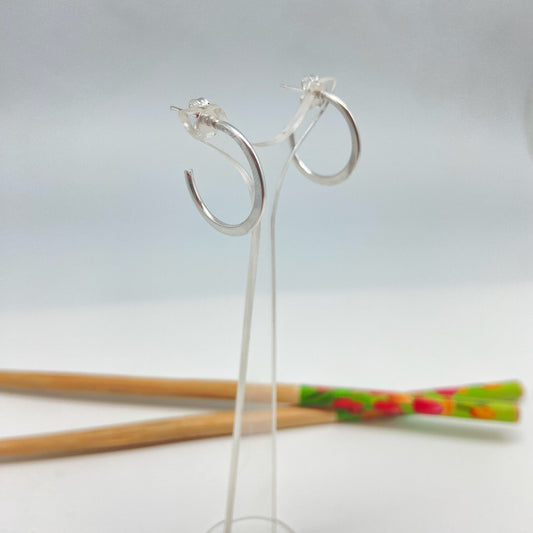 XP340 Aro argolla plana 18 x 1 mm Espesor 2 a 3 mm Aro Baño Plata