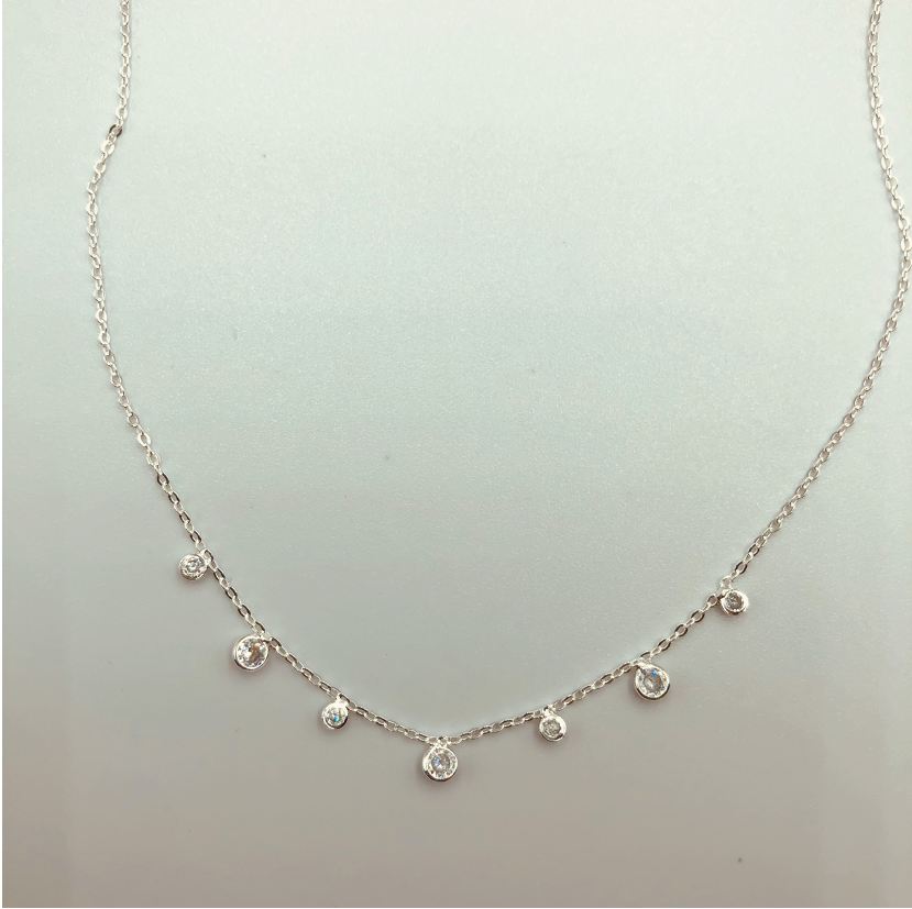CP71-Collar-7-mini-circones-Cadena-Baño-Plata