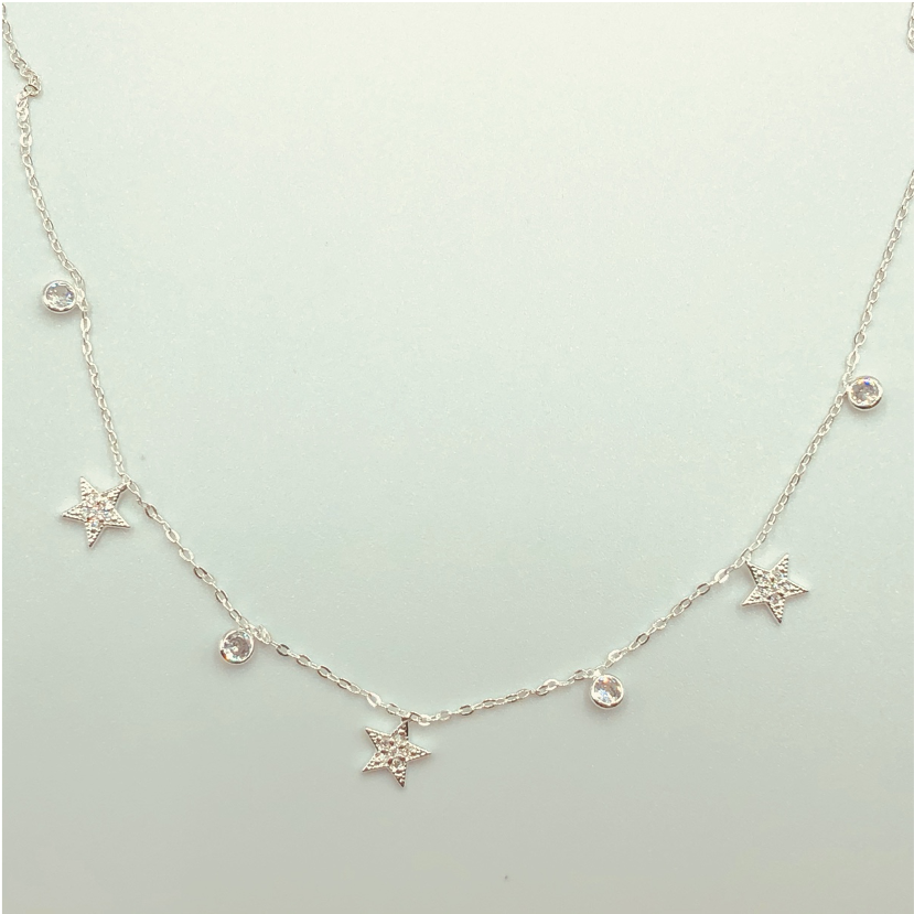 CP84-Collar-3-estrellas-2-circones-Cadena-Baño-Plata