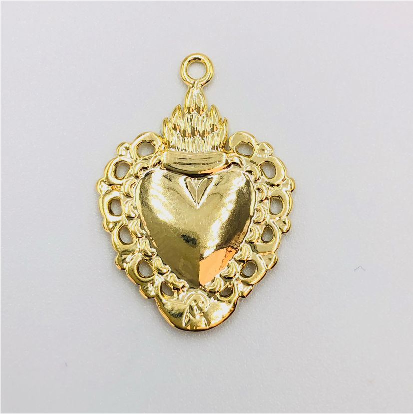 FO544 Detente Ángel Figura Baño Oro Figuras Bañadas en Oro y Plata hecho de Bronce Bañado en Oro 18K