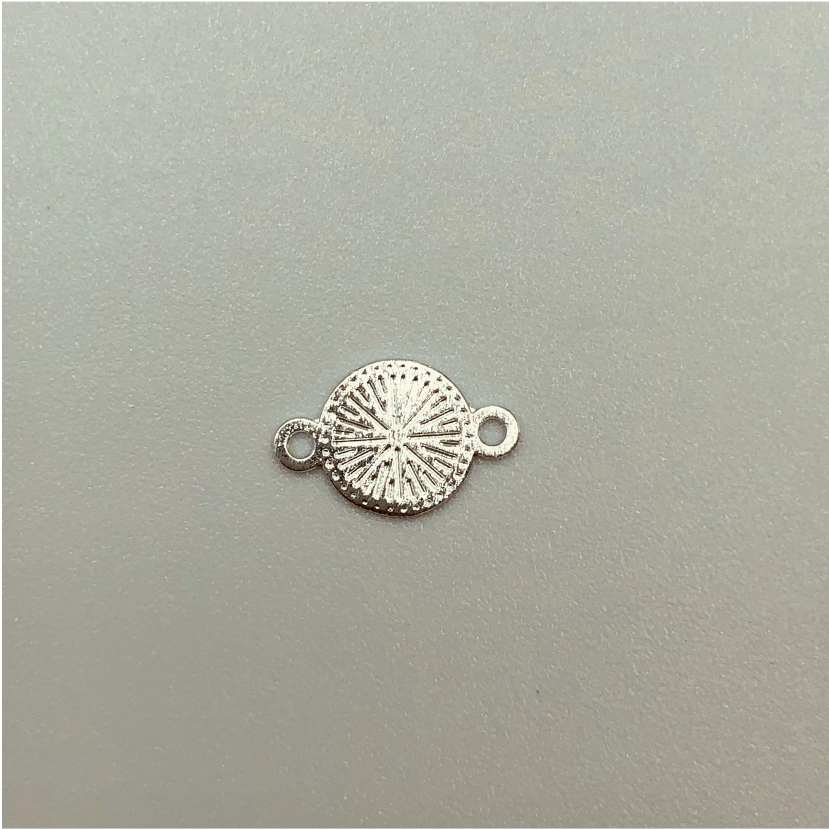 FP214 10 x 7 mm Figura Baño Plata Figuras Bañadas en Oro y Plata hecho de Bronce Bañado en Plata 50 ml