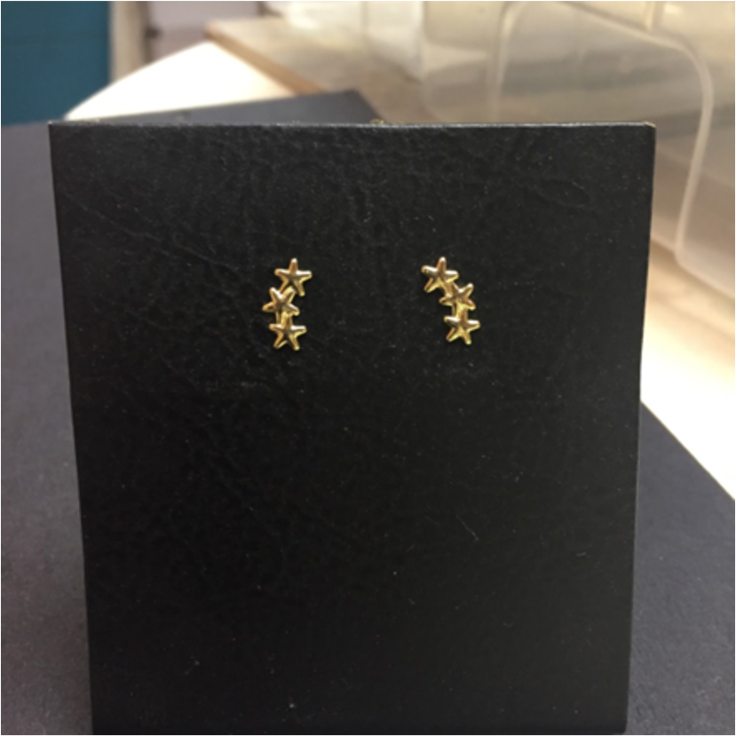 XO04-7-mm-Estrella-Triple-Aro-Baño-Oro