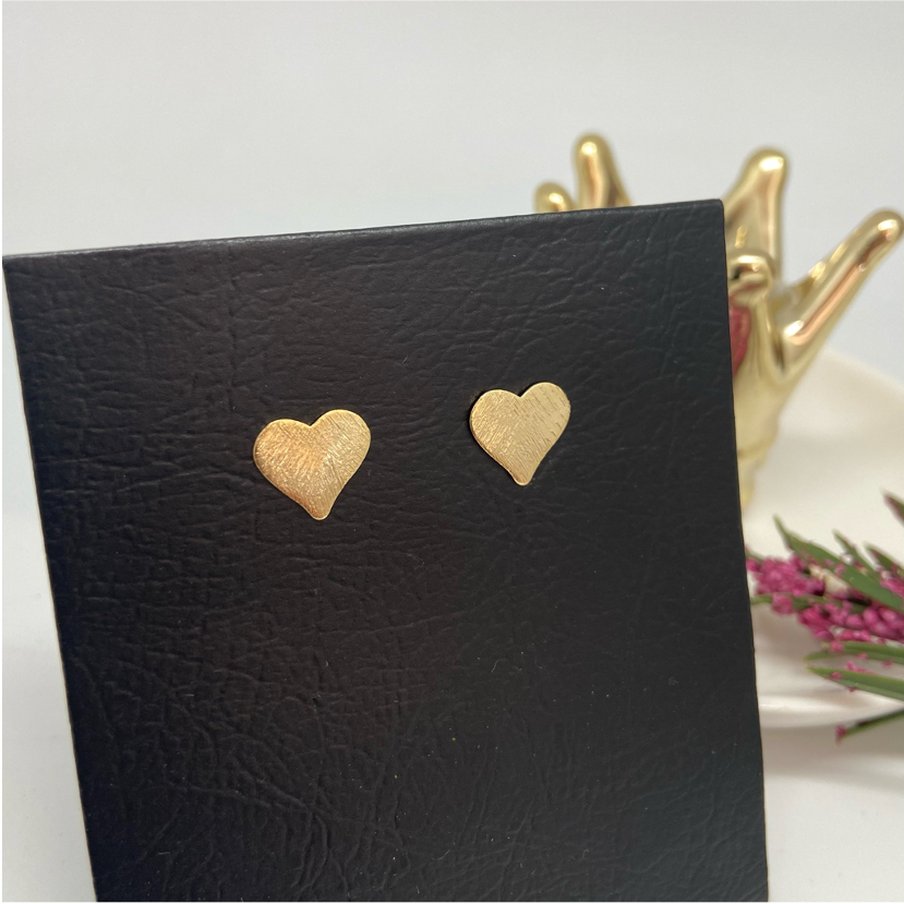 XO130-Aro-Corazón-Lijado-12-mm-Aro-Baño-Oro