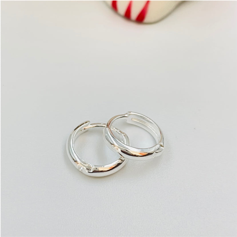 XP177 Argolla Presión 11 mm Aro Baño Plata Aros Bañados en Oro y Plata hecho de Bronce Bañado en Plata 50 ml