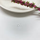 AP69 Argolla 3.8x0.5 mm Accesorio Baño Plata Accesorios Bañados en Oro y Plata hecho de Bronce Bañado en Plata 50 ml Joyas Bañadas en Plata