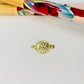 Joyas por Mayor Joyas Bañadas en Oro por Mayor Insumos para Joyas FO1199 Conector Arcángel San Miguel Doble Faz Diá. 9 mm mas argollitas Espesor 1 mm Figura Baño Oro