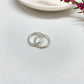 AP48 Argolla 15 mm Accesorio Baño Plata Accesorios Bañados en Oro y Plata hecho de Bronce Bañado en Plata 50 ml Joyas Bañadas en Plata