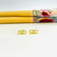 Joyas por Mayor Joyas Bañadas en Oro por Mayor Insumos para Joyas XO360 Aro Infinito mini 7 x 3 mm Aro Baño Oro