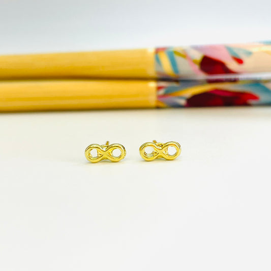 Joyas por Mayor Joyas Bañadas en Oro por Mayor Insumos para Joyas XO360 Aro Infinito mini 7 x 3 mm Aro Baño Oro