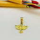 Joyas por Mayor Joyas Bañadas en Oro por Mayor Insumos para Joyas FO1184 Colgante Espíritu Santo 13 x 14 mm más Valier Espesor 1.1 mm Figura Baño Oro