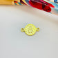 FO1046 Conector Virgen de los Milagros 9 mm mas argollitas Figura Baño Oro