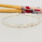 Joyas por Mayor Joyas Bañadas en Plata por Mayor Insumos para Joyas EP29 Esclava Trenzada con Terminal Bolita de 5 mm 58 x 50 mm Ancho 4 mm Espesor 2 mm Esclava Baño Plata