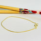PO17 Pulsera Cola de Ratón Espesor 1.2 mm Largo 18 cm Pulsera Baño Oro Pulseras hecho de Bronce Bañado en Oro 18K Joyas Bañadas en Oro