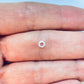 Joyas por Mayor Joyas Bañadas en Plata por Mayor Insumos para Joyas MP47 Argolla Plana Cerrada Diá. Ext. 4 mm Diá. Int. 2 mm Espesor 1 mm Accesorio Baño Plata