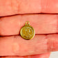 Joyas por Mayor Joyas Bañadas en Oro por Mayor Insumos para Joyas FO1193 Colgante Moneda Austriaca Doble Faz Borde Liso Diá. 11 mm más argollita Espesor 1 mm Figura Baño Oro