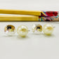 XP394 Aro Perla 12 mm Colgante Base redonda diá. 12 mm Largo total 28 mm Aro Baño Plata Aros Bañados hecho de Bronce Bañado en Plata 50 ml Joyas Bañadas en Plata