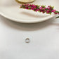 MR44 Argolla Cerrada 5 x 2.5 mm Accesorio Baño Rodio