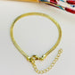 Joyas por Mayor Joyas Bañadas en Oro por Mayor Insumos para Joyas PO29 Pulsera Cinta Texturada doble espesor Ancho 3 mm Espesor 1.3 mm Largo 15 cm Pulsera Baño Oro