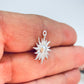 FP1223 Colgante Sol 15 x 15 mm más argollita Espesor 1.1 mm Figura Baño Plata