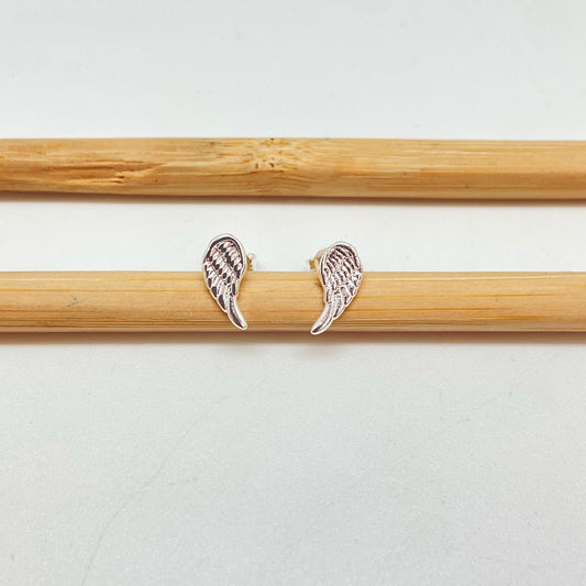 XP287 Aro 1 alita 11 x 6 mm Aro Baño Plata Aros Bañados hecho de Bronce Bañado en Plata 50 ml Joyas Bañadas en Plata