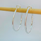 XP156 Aro Argolla Tubo diá.35 mm espesor 2 mm Broche articulado Aro Baño Plata Aros Bañados en Oro y Plata hecho de Bronce Bañado en Plata 50 ml