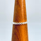 WP64 Anillo Bolitas Aplanadas Ancho 2.1 mm Espesor 2.1 mm Anillo Baño Plata