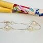 Joyas por Mayor Joyas Bañadas en Plata por Mayor Insumos para Joyas PP21 Pulsera Perlas diá. 6 mm Cadena veneciana espesor 1 mm Largo 16.5 cm Pulsera Baño Plata