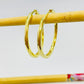 XO551 Argolla Presión Lisa diá. 30 mm Ancho 2.2 mm Espesor 2.0 mm Aro Baño Oro