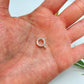 Joyas por Mayor Joyas Bañadas en Plata por Mayor Insumos para Joyas AP152 Mosquetón o Broche Redondo Diá. 10 mm Espesor 2 mm Accesorio Baño Plata