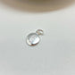 Joyas por Mayor Joyas Bañadas en Plata por Mayor Insumos para Joyas FP1238 Colgante Medalla Niñito Estampada Diá. 10 mm con argollita de 5 mm Espesor 1.2 mm Borde acanalado Figura Baño Plata
