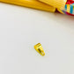AO142 Valier 7.3 x 3.3 x 1 mm Accesorio Baño Oro