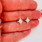 XP115-Aro-Estrella-Guía-Circón-10mm-Aro-Baño-Plata