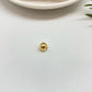 Joyas por Mayor Joyas Bañadas en Oro por Mayor Insumos para Joyas MO51 Bolita 6.5 mm Perforación 2.3 mm Accesorio Baño Oro