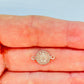 FP1046 Conector Virgen de los Milagros 9 mm mas argollitas Figura Baño Plata