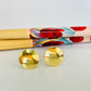 XO391 Aro Redondo diá. 10 mm Espesor 1 mm Aro Baño Oro Aros Bañados hecho de Bronce Bañado en Oro 18K Joyas Bañadas en Oro