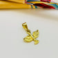 Joyas por Mayor Joyas Bañadas en Oro por Mayor Insumos para Joyas FO1184 Colgante Espíritu Santo 13 x 14 mm más Valier Espesor 1.1 mm Figura Baño Oro