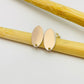 Joyas por Mayor Joyas Bañadas en Plata por Mayor Insumos para Joyas BP108 Base de Aro Ovalada perforación inferior 12 x 8 mm Espesor 0.5 mm Base de Aro Baño Plata