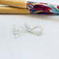 Joyas por Mayor Joyas Bañadas en Plata por Mayor Insumos para Joyas AP149 Vástago Flexible 50 mm más Bolita de 2 mm espesor 0.4 mm Accesorio Baño Plata