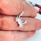 FP1233 Colgante Cangrejo 15 x 15 mm más argollita Espesor 1.5 mm Figura Baño Plata