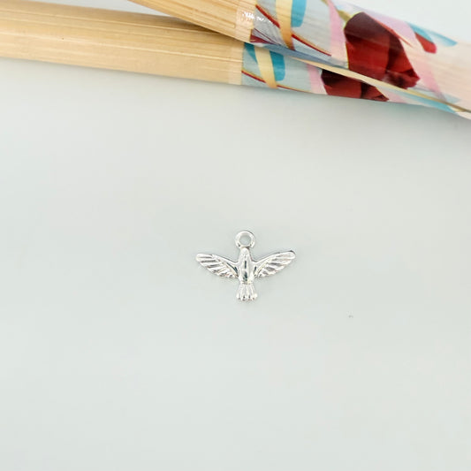 FP1269 Colgante Espíritu Santo 7 x 12 mm más argollita Espesor 0.8 mm Figura Baño Plata