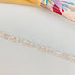 Joyas por Mayor Joyas Bañadas en Plata por Mayor Insumos para Joyas PP23 Pulsera Eslabones Alternados 8 x 5.5 mm Espesor 1 mm Largo 17 cm mas extensor de 3 cm terminal mini corazón Pulsera Baño Plata